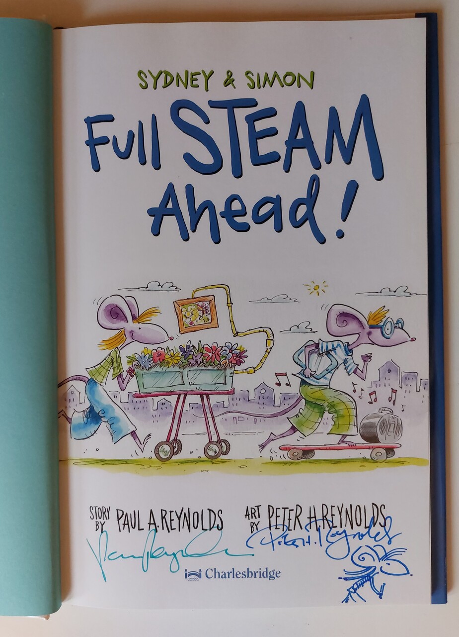 Sydney---Simon-Full-Steam-Ahead--signed-by-Paul-A--Reynolds---Peter-Reynolds.jpg